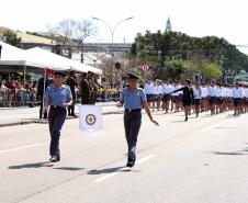  Tropas da Polícia Militar desfilam no 7 de Setembro diante de 20 mil pessoas na Capital 