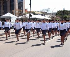  Tropas da Polícia Militar desfilam no 7 de Setembro diante de 20 mil pessoas na Capital 