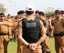 Curitiba recebe reforço de policiamento da PM com a Operação Saturação