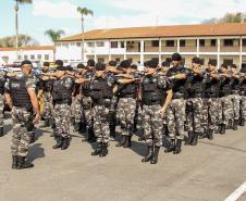 PM faz operação em regiões estratégicas da Capital com equipes do BOPE e ROTAMs