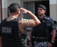 PM faz operação em regiões estratégicas da Capital com equipes do BOPE e ROTAMs