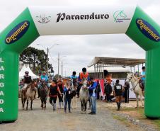 Regimento de Polícia Montada (RPMon) sedia o 2º Campeonato Paranaense de Paraenduro, no Haras da PM em Pinhais