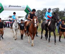 Regimento de Polícia Montada (RPMon) sedia o 2º Campeonato Paranaense de Paraenduro, no Haras da PM em Pinhais