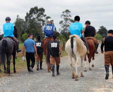 Regimento de Polícia Montada (RPMon) sedia o 2º Campeonato Paranaense de Paraenduro, no Haras da PM em Pinhais