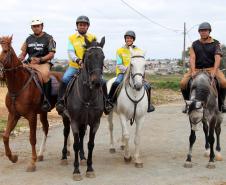 Regimento de Polícia Montada (RPMon) sedia o 2º Campeonato Paranaense de Paraenduro, no Haras da PM em Pinhais