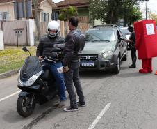 Blitz Educativa do BPTran leva conscientização e informação para motoristas na Capital