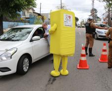 Blitz Educativa do BPTran leva conscientização e informação para motoristas na Capital