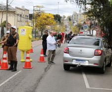 Blitz Educativa do BPTran leva conscientização e informação para motoristas na Capital