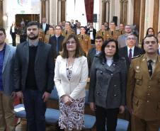 Comandante-Geral da PM recebe título de Cidadão Honorário de Curitiba durante sessão solene na Câmara Municipal