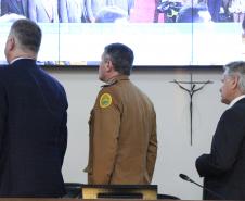 Comandante-Geral da PM recebe título de Cidadão Honorário de Curitiba durante sessão solene na Câmara Municipal
