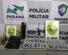 PM prende quadrilha e apreende seis veículos e diversos objetos ilícitos no Oeste do estado estado