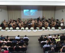 Cianorte (PR) recebe o concerto da Banda de Música da PM com homenagens e solidariedade