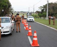 Em Cianorte, PM faz blitz para coibir infrações e autua mais de 30 veículos