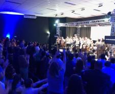 Banda de música da PM se apresenta no Noroeste do estado e encerra as comemorações dos 165 anos da PM do 7º BPM