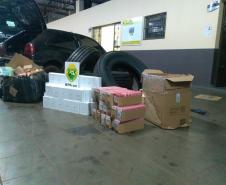 Batalhão de Fronteira apreende R$ 55 mil em contrabando durante abordagem em Guaíra (PR), no Oeste do estado