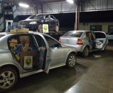Em situações distintas, BPFron apreende 33 mil pacotes de cigarros e causa prejuízo de R$ 1,5 milhões aos contrabandistas no Oeste do estado