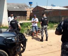 PM apreende arma de fogo e munições durante a XXIII Operação União em Araucária, na RMC