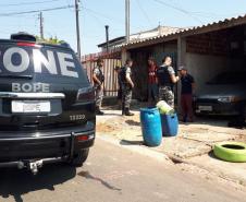 PM apreende arma de fogo e munições durante a XXIII Operação União em Araucária, na RMC