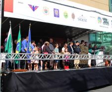 PM é representada em desfile de abertura da Semana da Pátria em São José dos Pinhais
