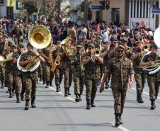 PM é representada em desfile de abertura da Semana da Pátria em São José dos Pinhais