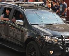 PM é representada em desfile de abertura da Semana da Pátria em São José dos Pinhais