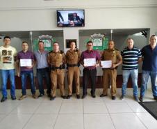 Policiais militares são homenageados na Câmara Municipal de Toledo (PR)