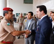  Bombeiros recebem plataformas para combate a incêndio em grandes alturas