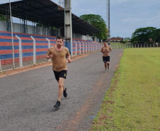 PM realiza trabalho de educação e manutenção física para a unidade em Cruzeiro do Oeste