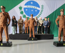 BPMOA recebe novo comandante em solenidade conduzida no aeroporto Bacacheri, em Curitiba