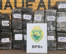 Abordagem do BPRv resulta em quase 300 quilos de maconha apreendidos em Sertaneja (PR)