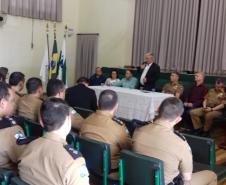 BPEC recebe nova viatura durante solenidade com a participação do Comandante-Geral da PM em Irati (PR)