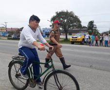 BPRv participa do projeto Escolas Lindeiras no Litoraldo estado 