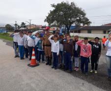 BPRv participa do projeto Escolas Lindeiras no Litoraldo estado 