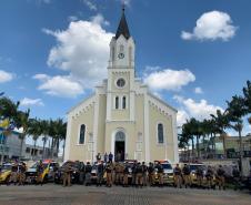 Força-tarefa do projeto Em Frente Brasil mobiliza 150 policiais para operação em São José dos Pinhais (PR)