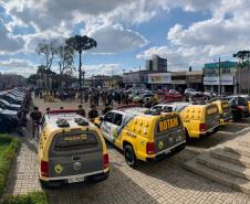 Força-tarefa do projeto Em Frente Brasil mobiliza 150 policiais para operação em São José dos Pinhais (PR)