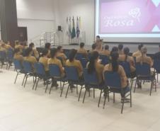 Outubro Rosa reúne policiais militares do 9º BPM no Litoral do Estado