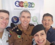 Batalhão da PM de Maringá e Colorado (PR) promove a V Ação de Saúde Preventiva para os policiais da unidade