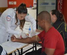 Batalhão da PM de Maringá e Colorado (PR) promove a V Ação de Saúde Preventiva para os policiais da unidade