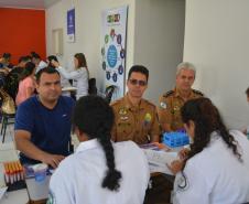Batalhão da PM de Maringá e Colorado (PR) promove a V Ação de Saúde Preventiva para os policiais da unidade