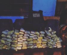 Denúncia leva a PM a apreende carga de cocaína avaliada em R$ 4 milhões no Oeste do estado