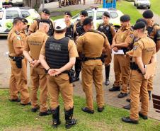 Operação Todos Por Um II reforça o policiamento da região central de Curitiba com a participação de 240 policiais militares