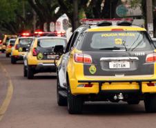 Operação Todos Por Um II reforça o policiamento da região central de Curitiba com a participação de 240 policiais militares