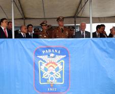 Corpo de Bombeiros do Paraná comemora 107 anos com entrega de medalhas e homenagens em Curitiba, na Capital do estado