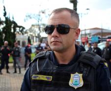 Força-tarefa do projeto Em Frente Brasil mobiliza 150 policiais para operação em São José dos Pinhais (PR)