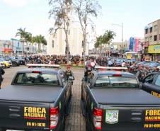 Força-tarefa do projeto Em Frente Brasil mobiliza 150 policiais para operação em São José dos Pinhais (PR)