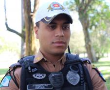 Curso de Primeira Intervenção em Crises da PM faz atividade simulada na APMG, em São José dos Pinhais (RMC)