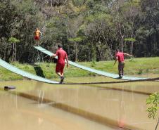 Corpo de Bombeiros leva bombeiros e policiais militares a se desafiarem no Desafio No Limite no circuito Braves Mud Race, na RMC