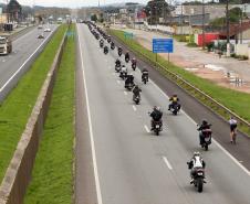 Em alusão ao 9º aniversário, BOPE promove o 3º Passeio Motociclístico e reúne mais de 500 participantes em São José dos Pinhais (RMC)