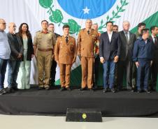 BPMOA recebe novo comandante em solenidade conduzida no aeroporto Bacacheri, em Curitiba