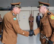 BPMOA recebe novo comandante em solenidade conduzida no aeroporto Bacacheri, em Curitiba